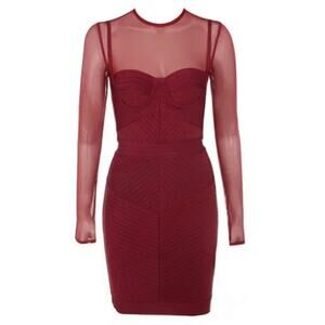 House of CB | Dresses | House Of Cb Loubella Mulberry Strapless Corset Dress  Authentic | Poshmark